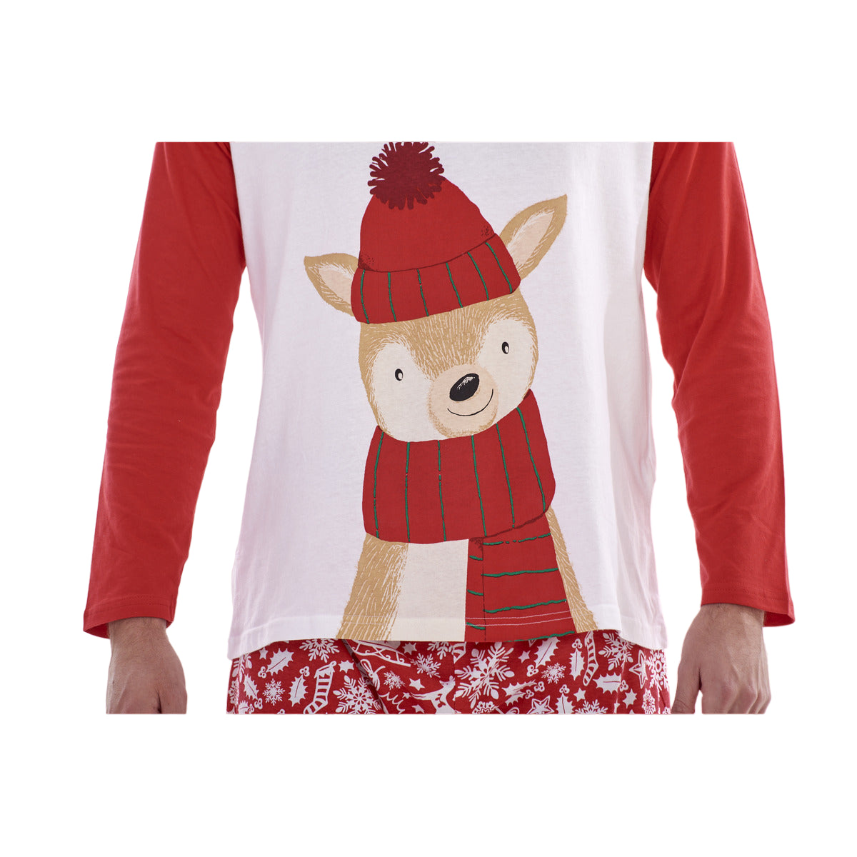 Christmas Family Matching Pyjamas XMAS Adult Kids Nightwear PJS 100% Cotton UK