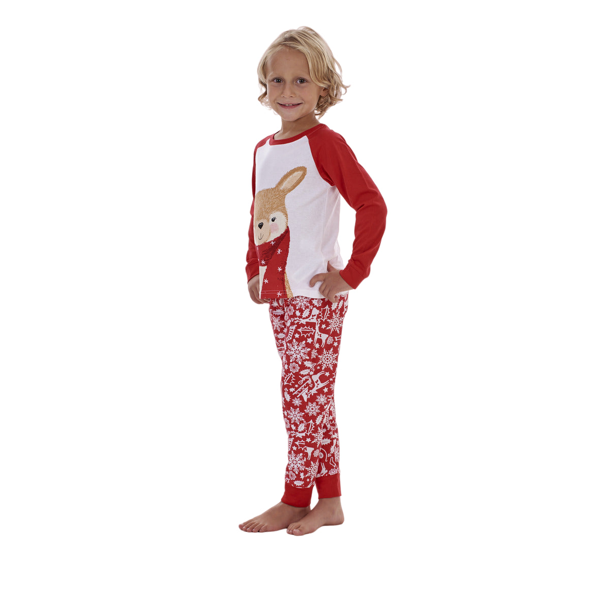 Christmas Family Matching Pyjamas XMAS Adult Kids Nightwear PJS 100% Cotton UK