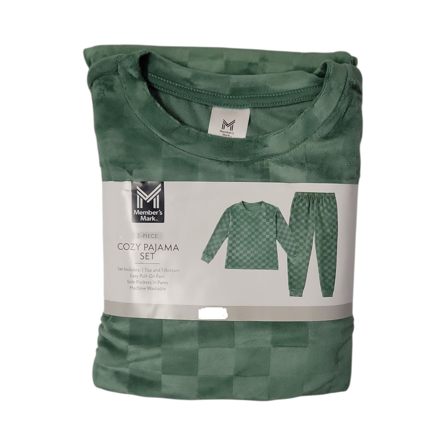 Member's Mark Boys 2-Piece Easy Care Long Sleeve Cozy Pajama Set