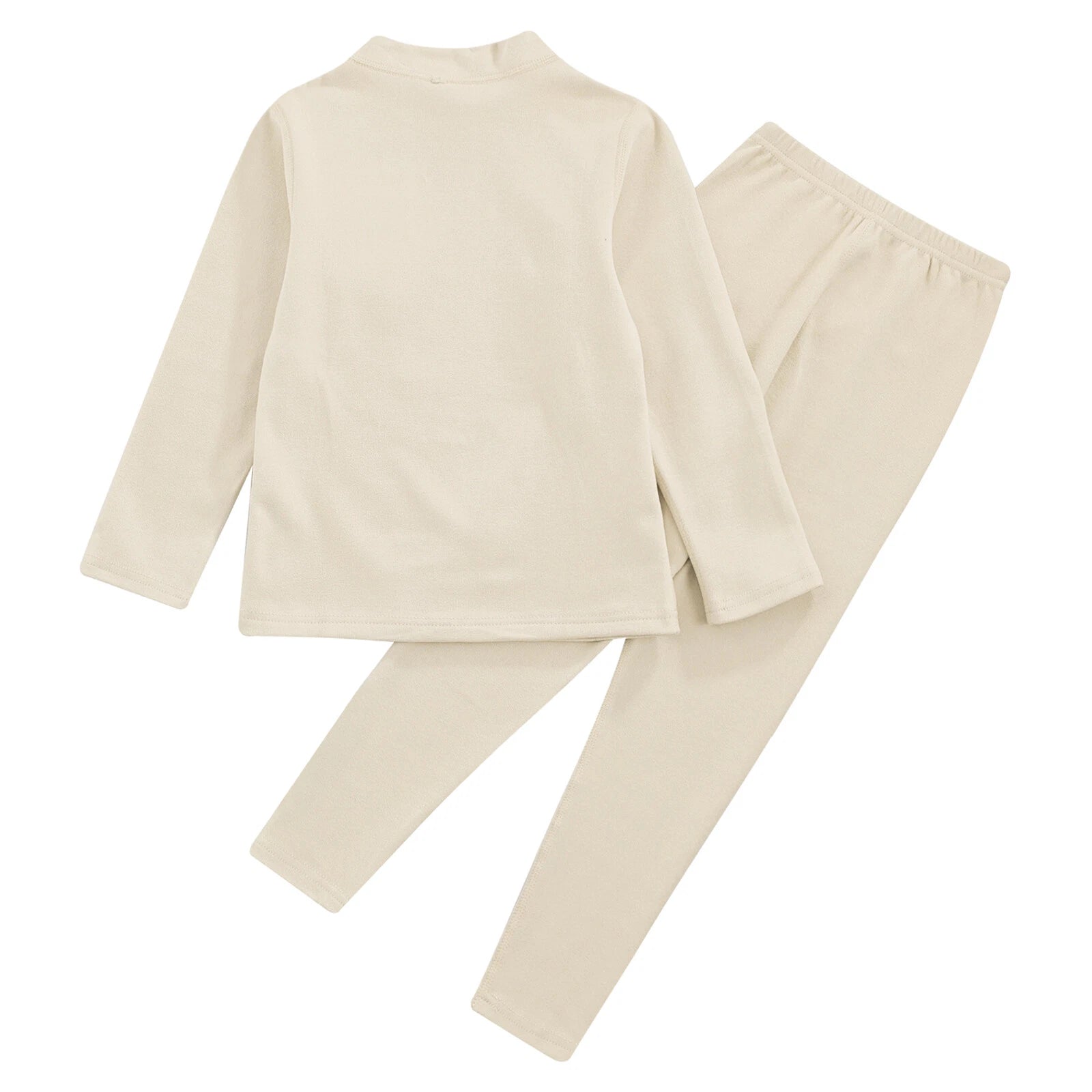 Kids Boys Girls Top Workout Tees Base Sleepwear Pajamas Set Exercise Suit Layer