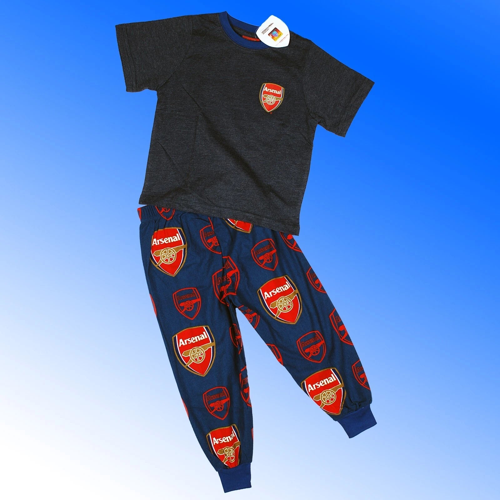 Boys Genuine Official Arsenal FC Football Pyjamas #AFC Age 2-12 Years