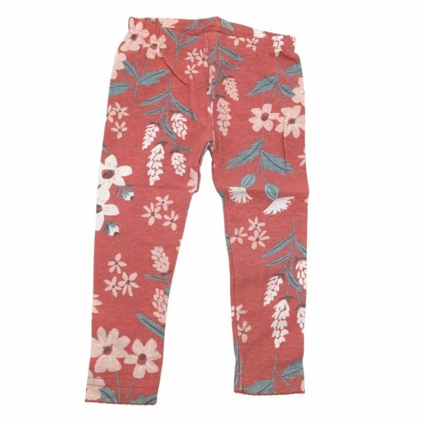 $36 Carter's Baby Girl's 4 Piece Floral Snug Fit Cotton Pajama PJs Sleepwear Set