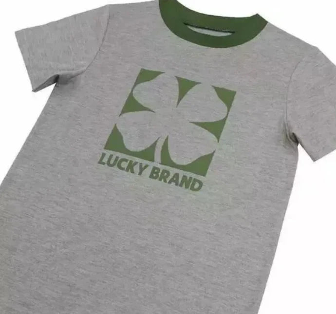 Lucky Brand Youth 4-piece Pajama Set  Color: Multi Green, Multi Blue