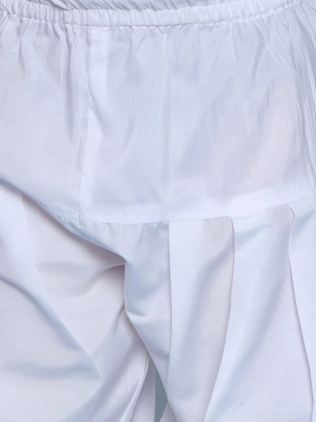 Kids Ethnic Mirror Work Cotton Kurta Pyjama Set/Party Wear Chikankari Kurta