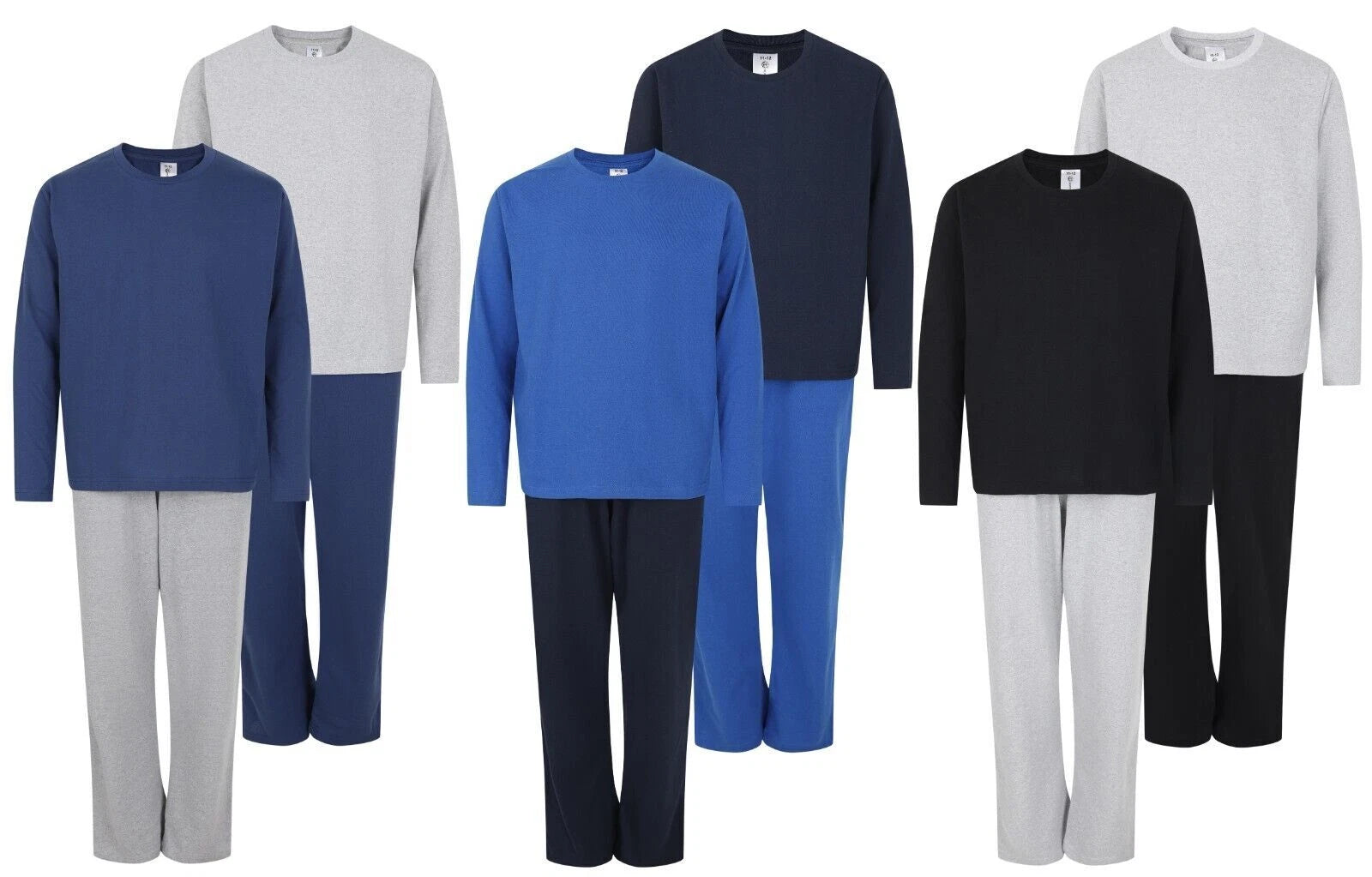 Boys 2 Pack Long Pyjamas Nightwear PJ Sets Twin Pack 9 to 16 Years #NorthEast