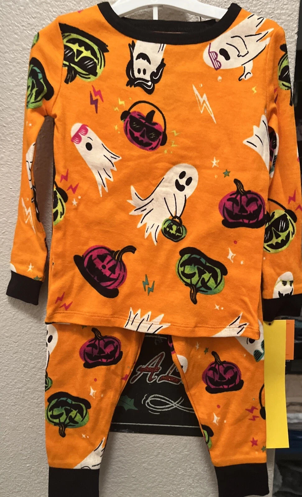 Hyde And Eek Kids Glow-In-The-Dark Halloween Pajamas