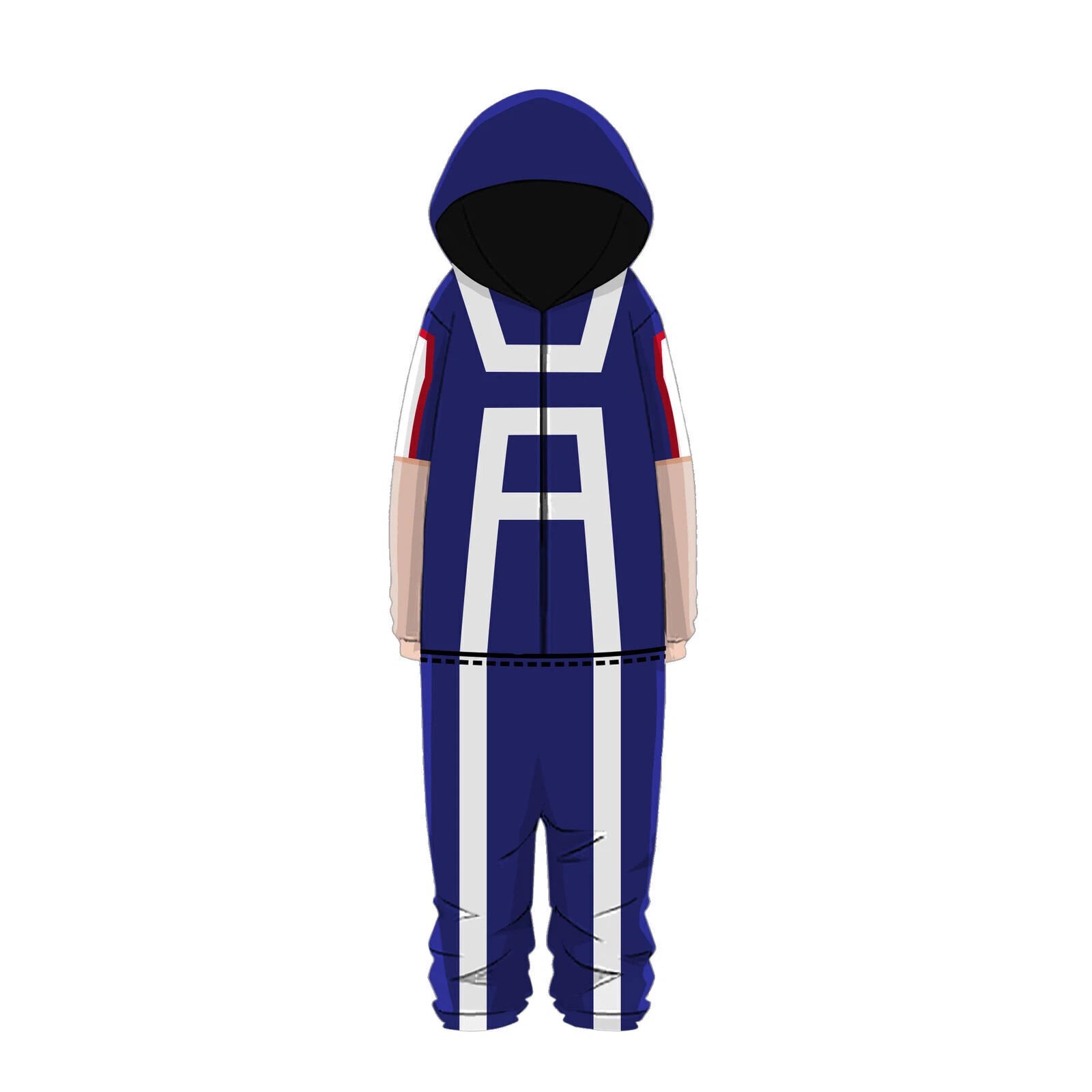 Cosplay My Hero Academia Deku Pajamas Jumpsuit Sleepwear Nightgown Pyjamas Coats