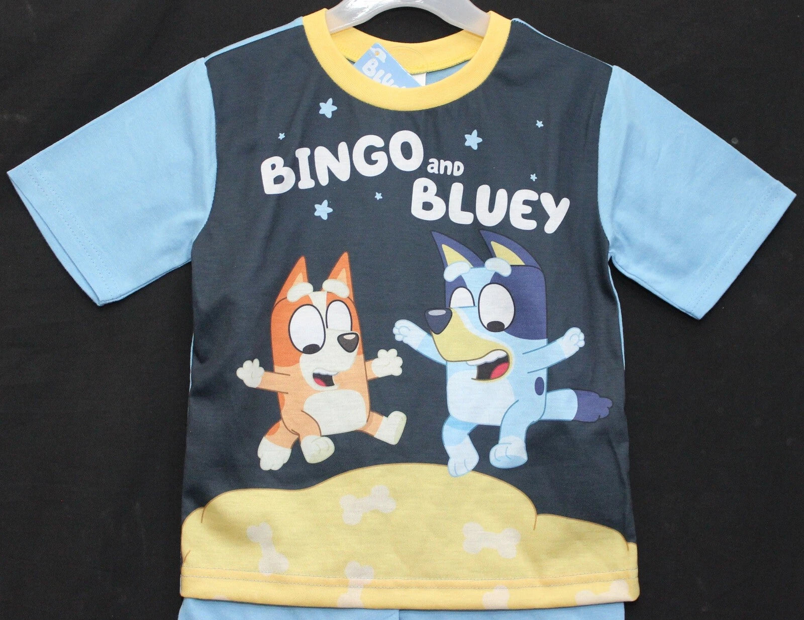 BLUEY Boy's Short Pyjamas /BLUEY & BINGO Summer/ Shorty PJs Sizes 1.5-5 years