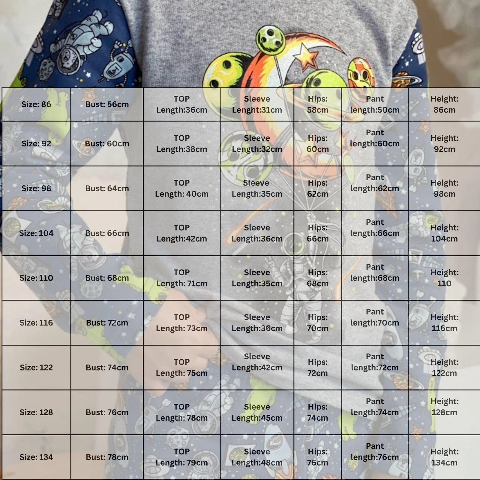 Boys’ Cotton Pajama Set – Warm, Breathable & Soft Fabric, Demi-season,  Nosi ...