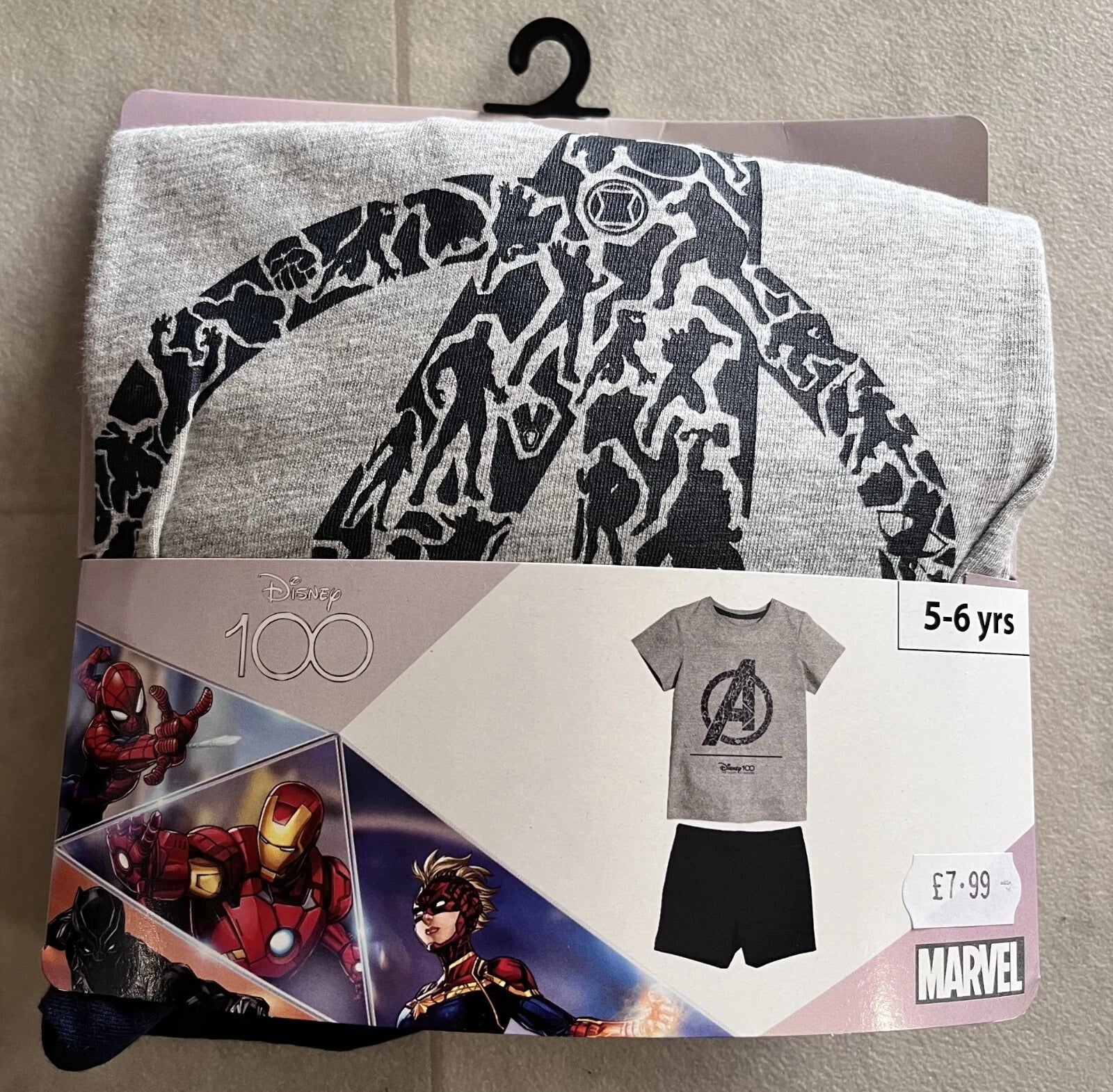 Disney 100 Kids Short Sleeve Pyjama Short Sets