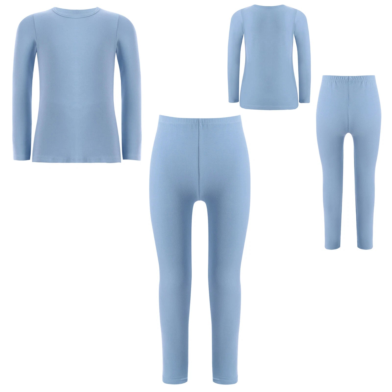 Unisex Kids Suit Bottoms Outfit Girls Set With Pants Homewear Pajamas Winter