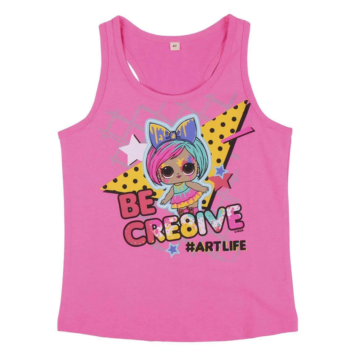 Girls LOL Surprise Character Short Pyjamas Nightwear Shorties Pjs Age 3-10 Years