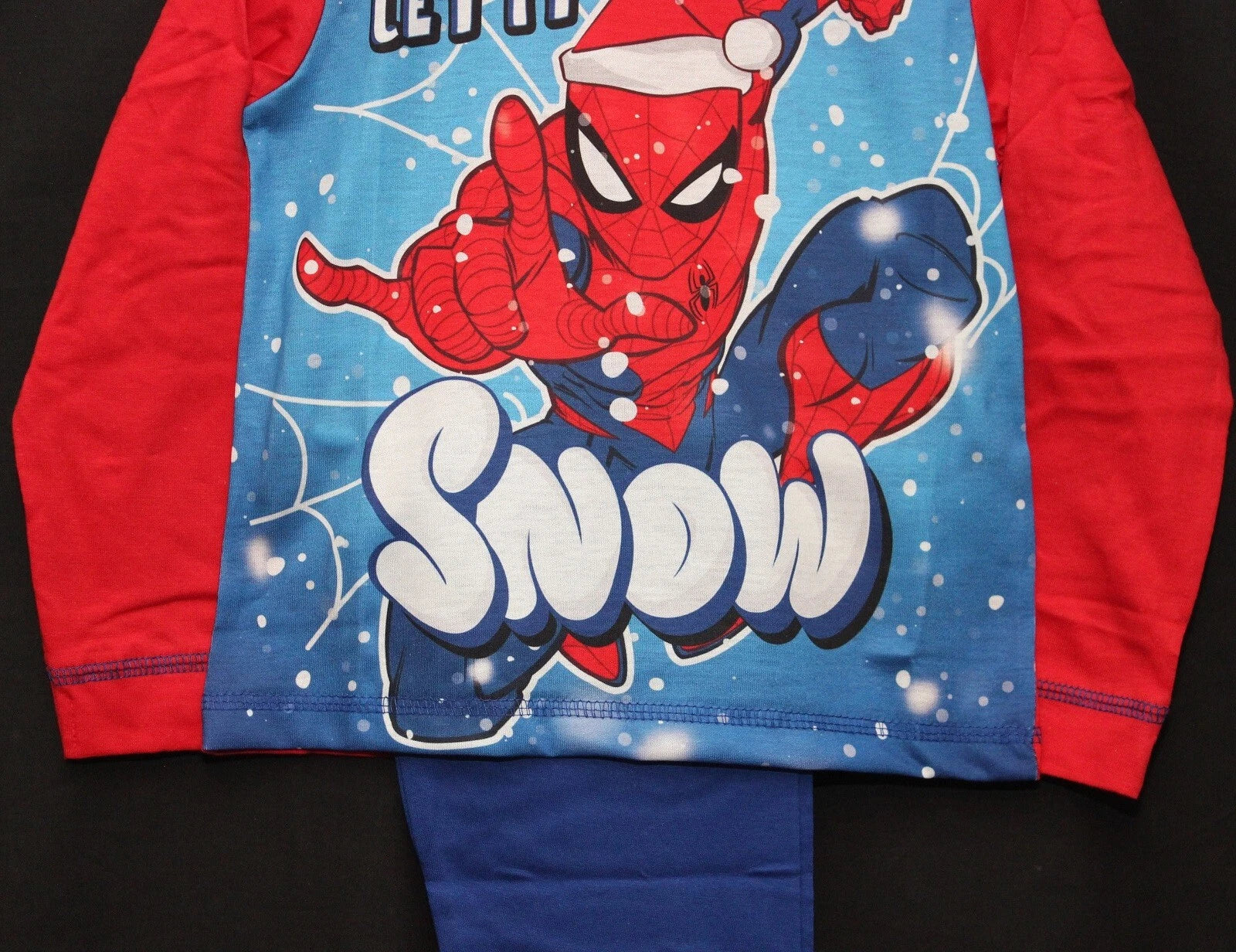 SPIDER-MAN Boy's Pyjamas/ Red & Blue SPIDEY PJs Sizes 1.5-5 Years
