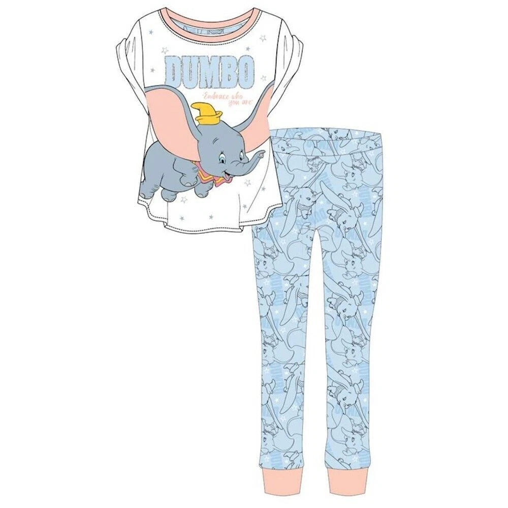 Womens Pyjamas Set Disney Pjs Gifts For Her Ladies Pyjamas Short Sleeve Cotton