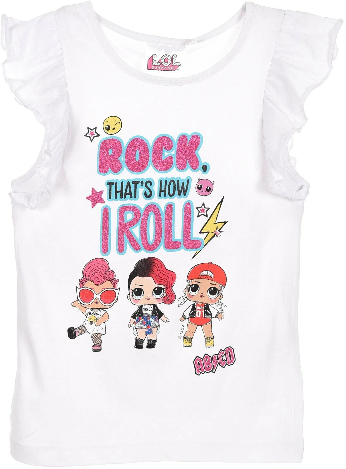 Girls LOL Surprise Character Short Pyjamas Nightwear Shorties Pjs Age 3-10 Years