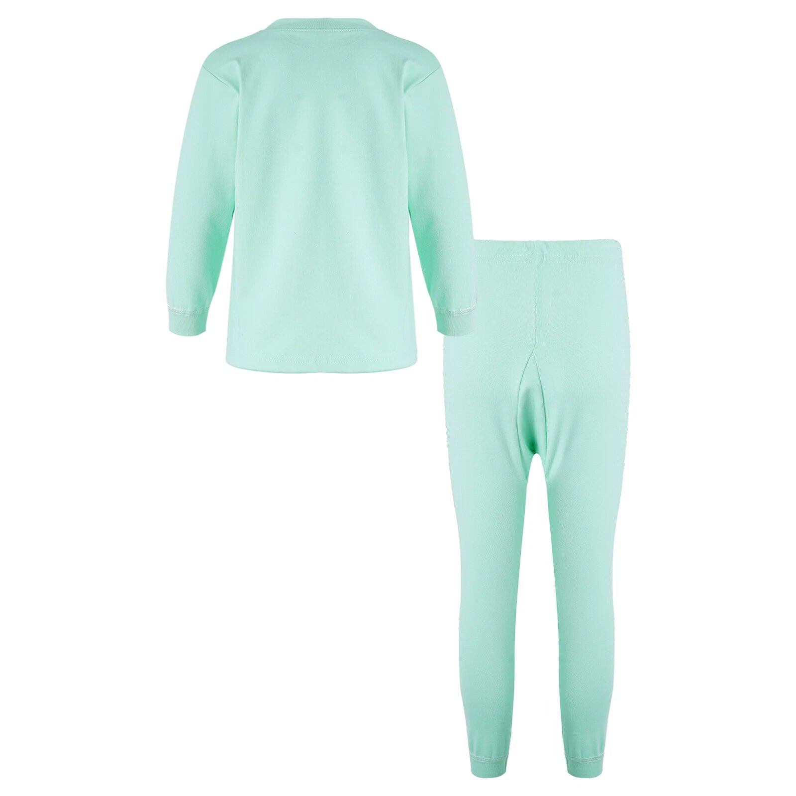 Kids Nightwear Warm Pajama Set Comfy Sleepwear Zipper Homewear 2 Piece Outfits