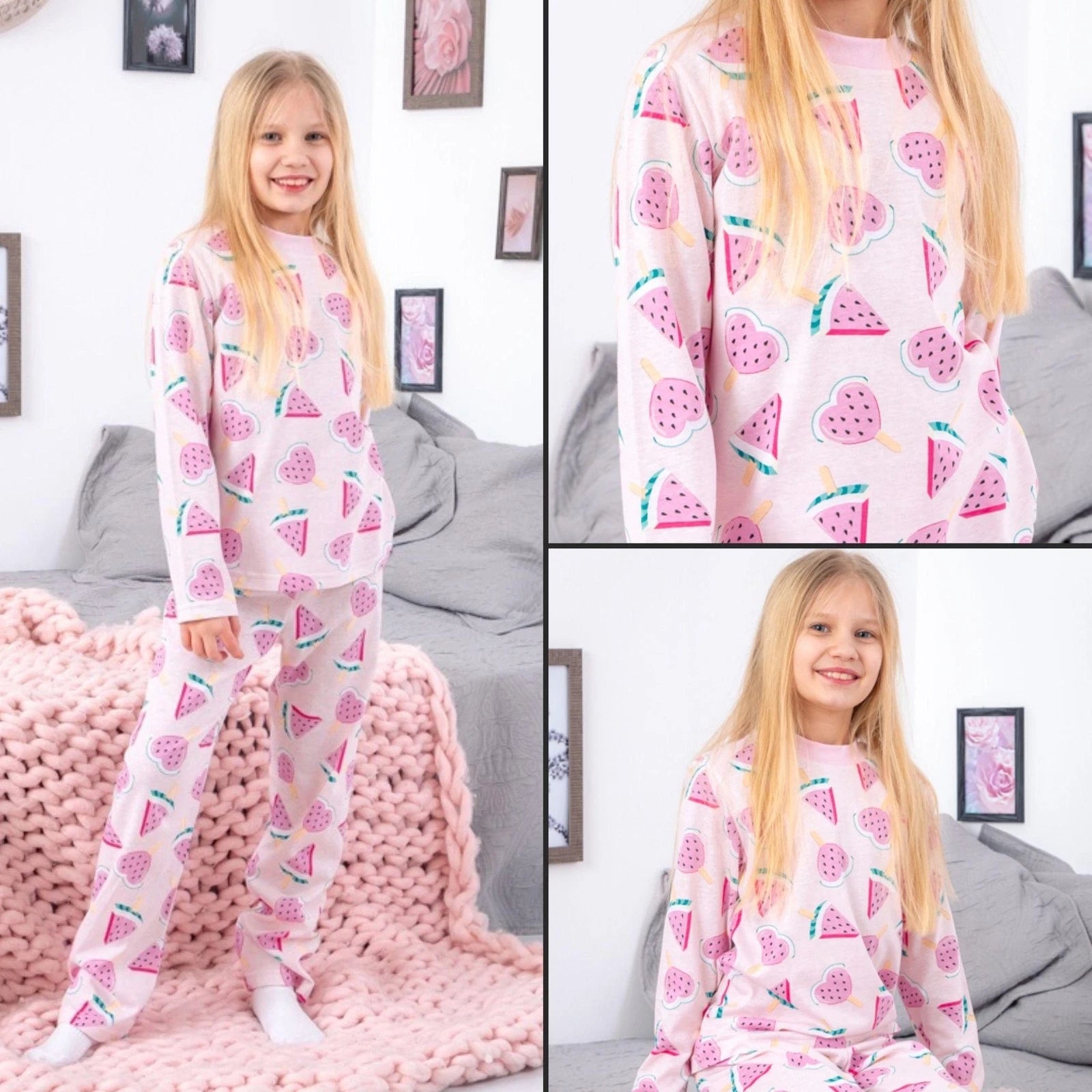 Girls’ Pajama Set – Comfortable Fit & Stylish Look, Any season,  Nosi svoe 60...