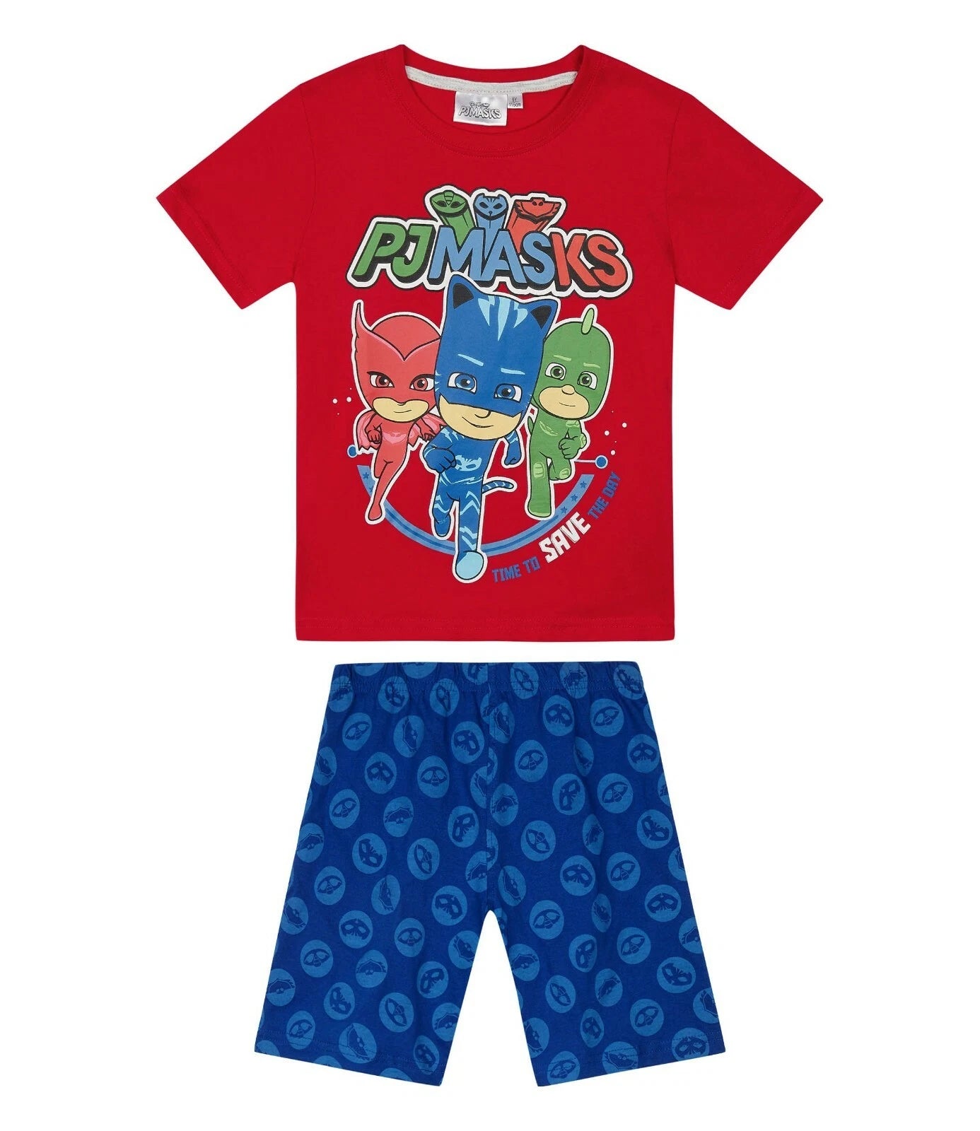 Boys Girls Kids Children Pyjamas Short Sleeve T-Shirt Shorts Set Age 2-12 Years