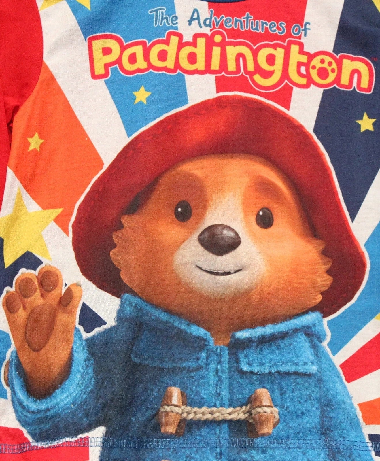 PADDINGTON BEAR Boy's Pyjamas /Blue & Red PADDINGTON PJs Sizes 18 Months-5 Years