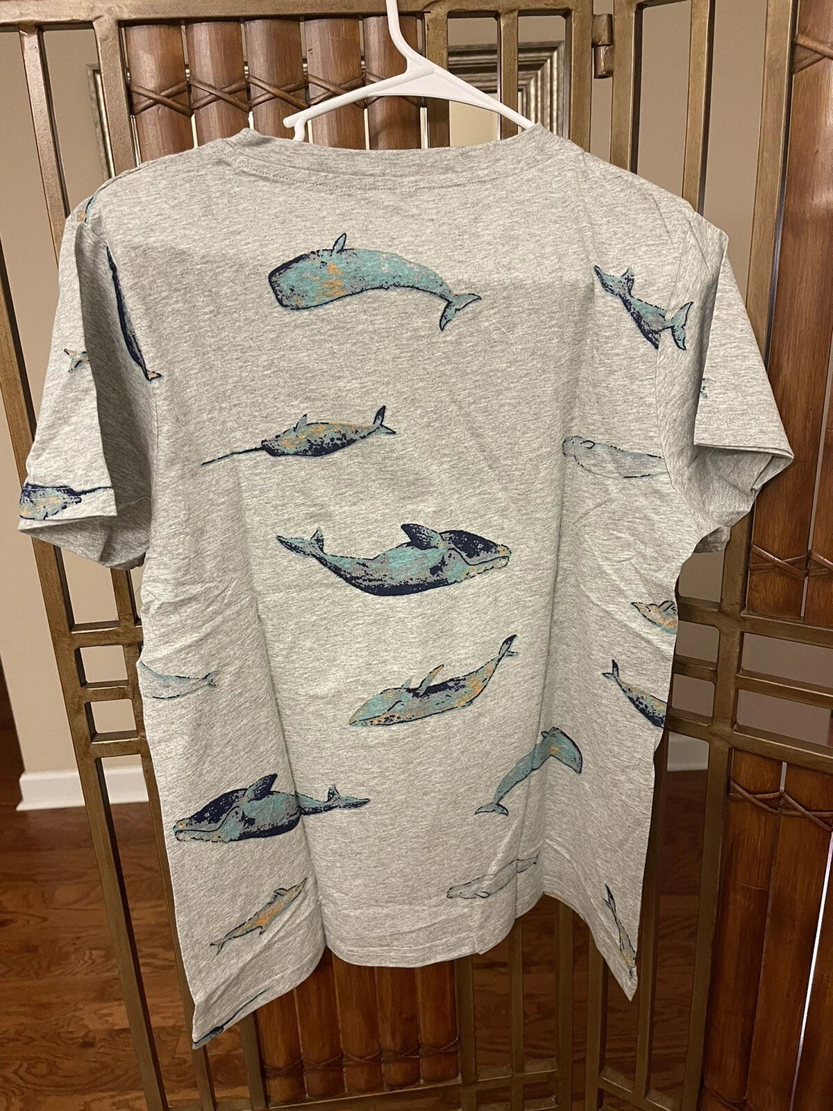 “Foodie Happy in The Eat” Fish Sea  Big Boy Kids Pajama Set