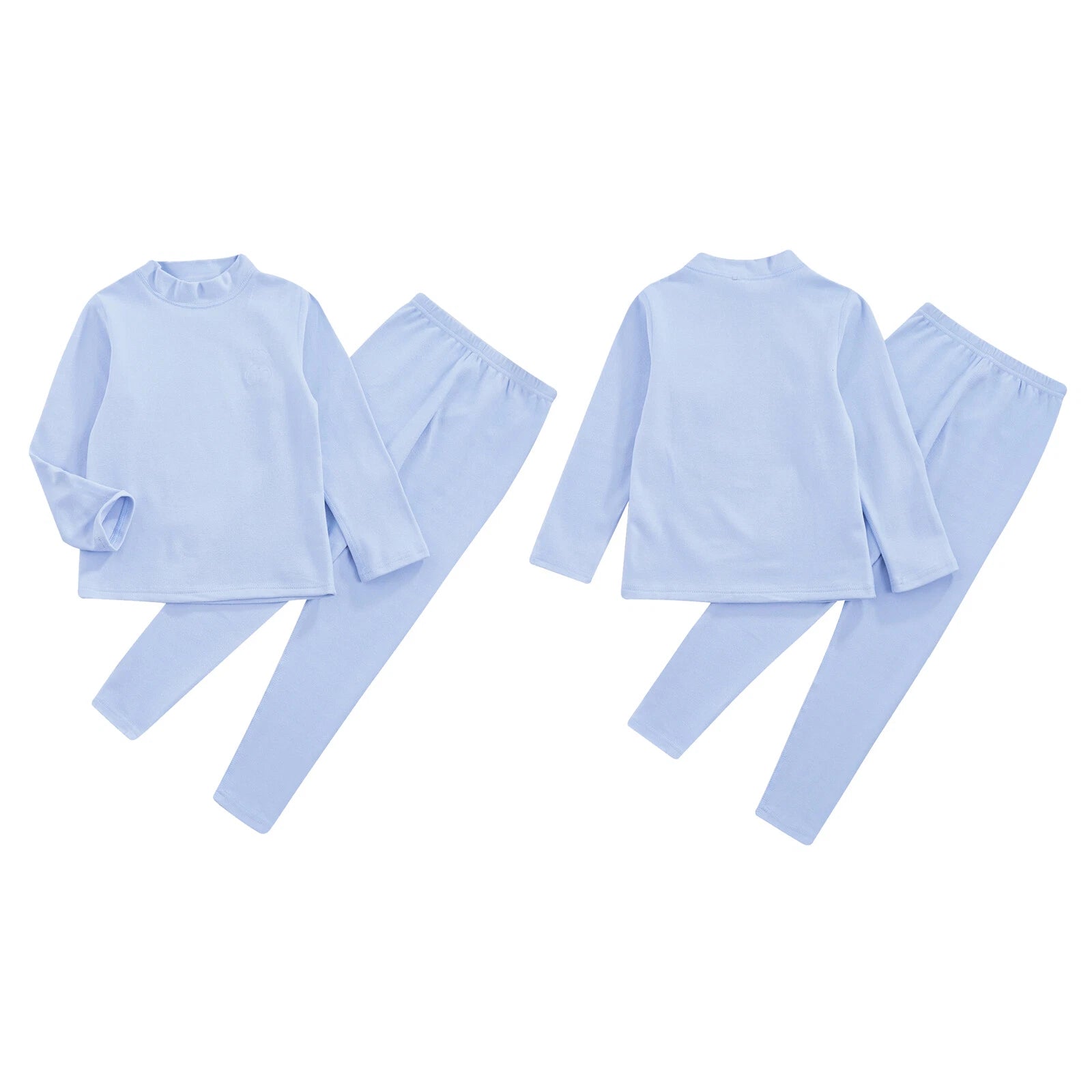 Kids Boys Girls Tees Long Sleeve Top Bear Print Sleepwear Pajamas Loungewear