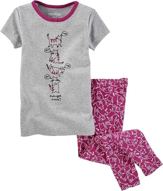 OshKosh B'gosh/Carter's  Kid Girls' Pajamas Set  $12.99 & Up   Size 4-12