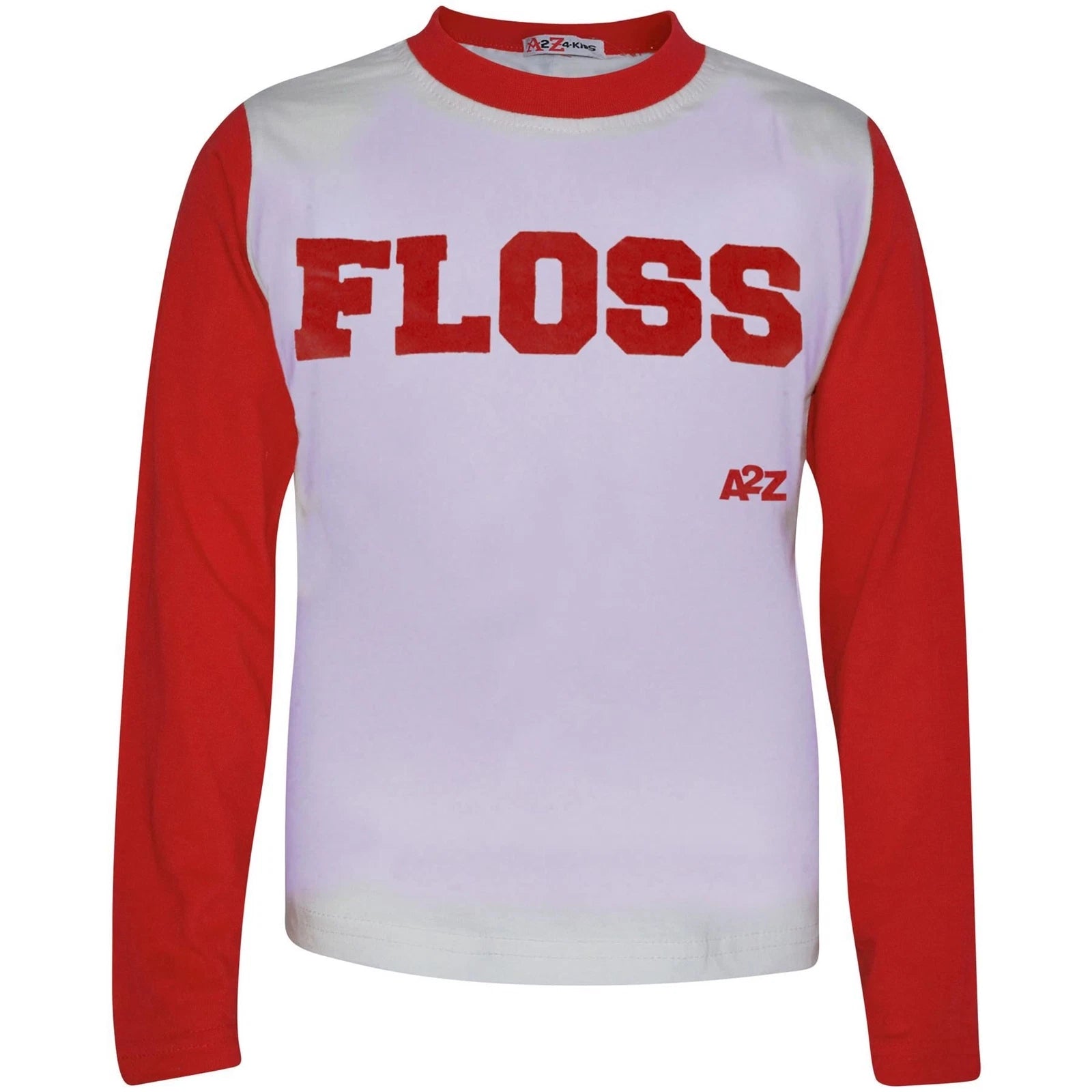 Girls Boys Kids Pyjamas Floss A2Z Red Fashion Night Loungewear PJS Outfit Sets