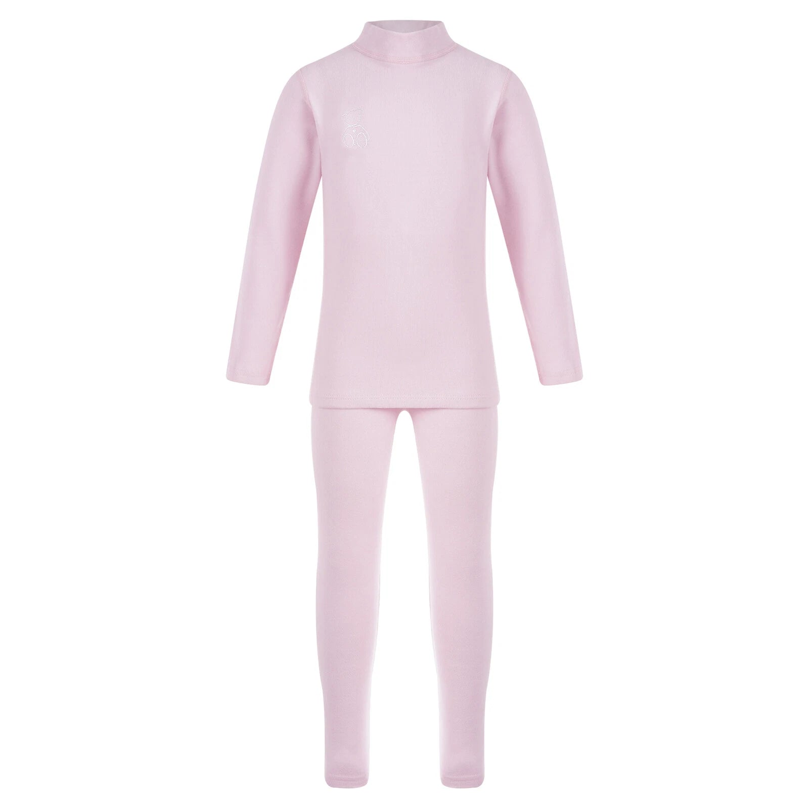 Kids Boys Girls Tees Long Sleeve Top Bear Print Sleepwear Pajamas Loungewear