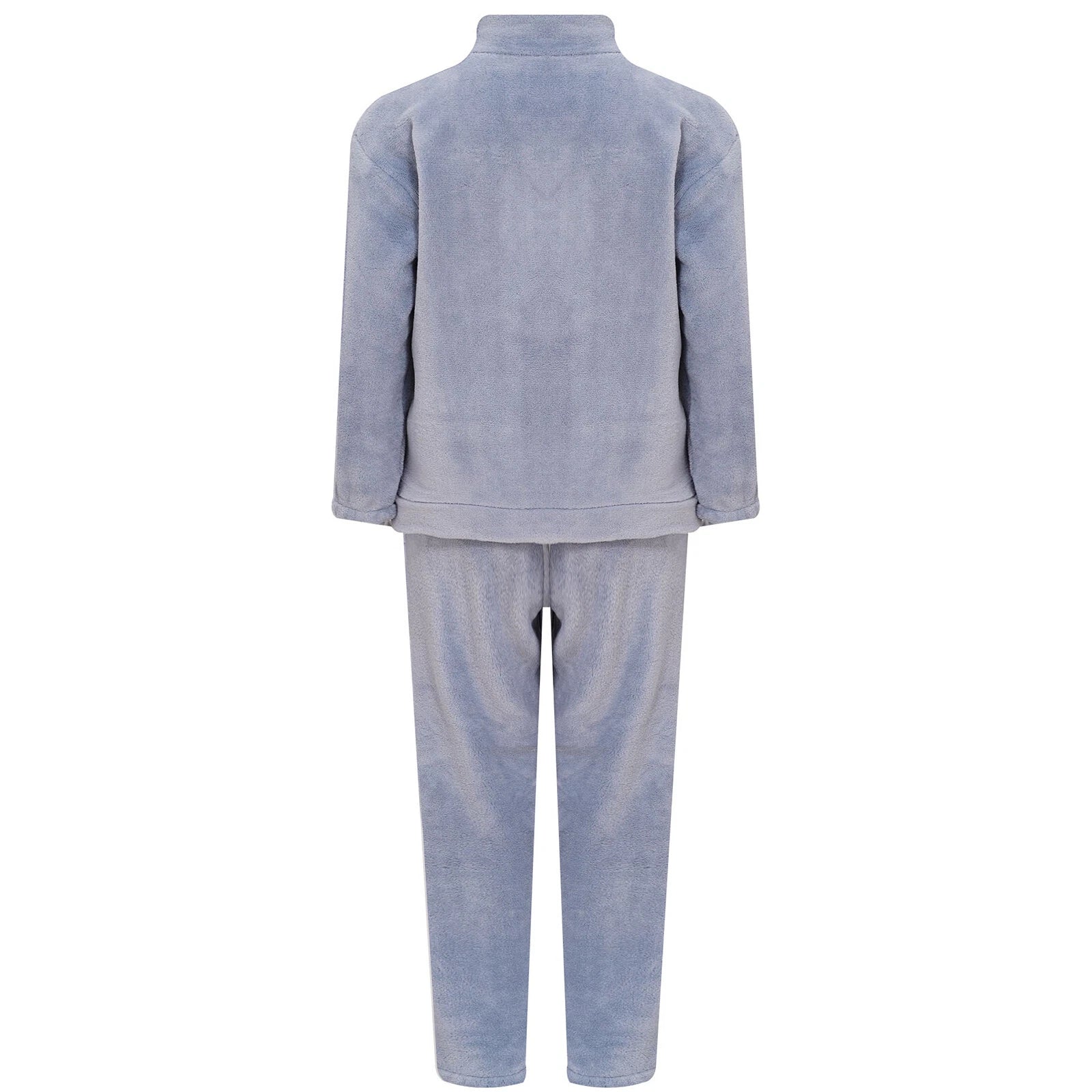 Kids Pajama Set Flannel Nightwear Soft Sleepwear Long Sleeve Homewear Fuzzy