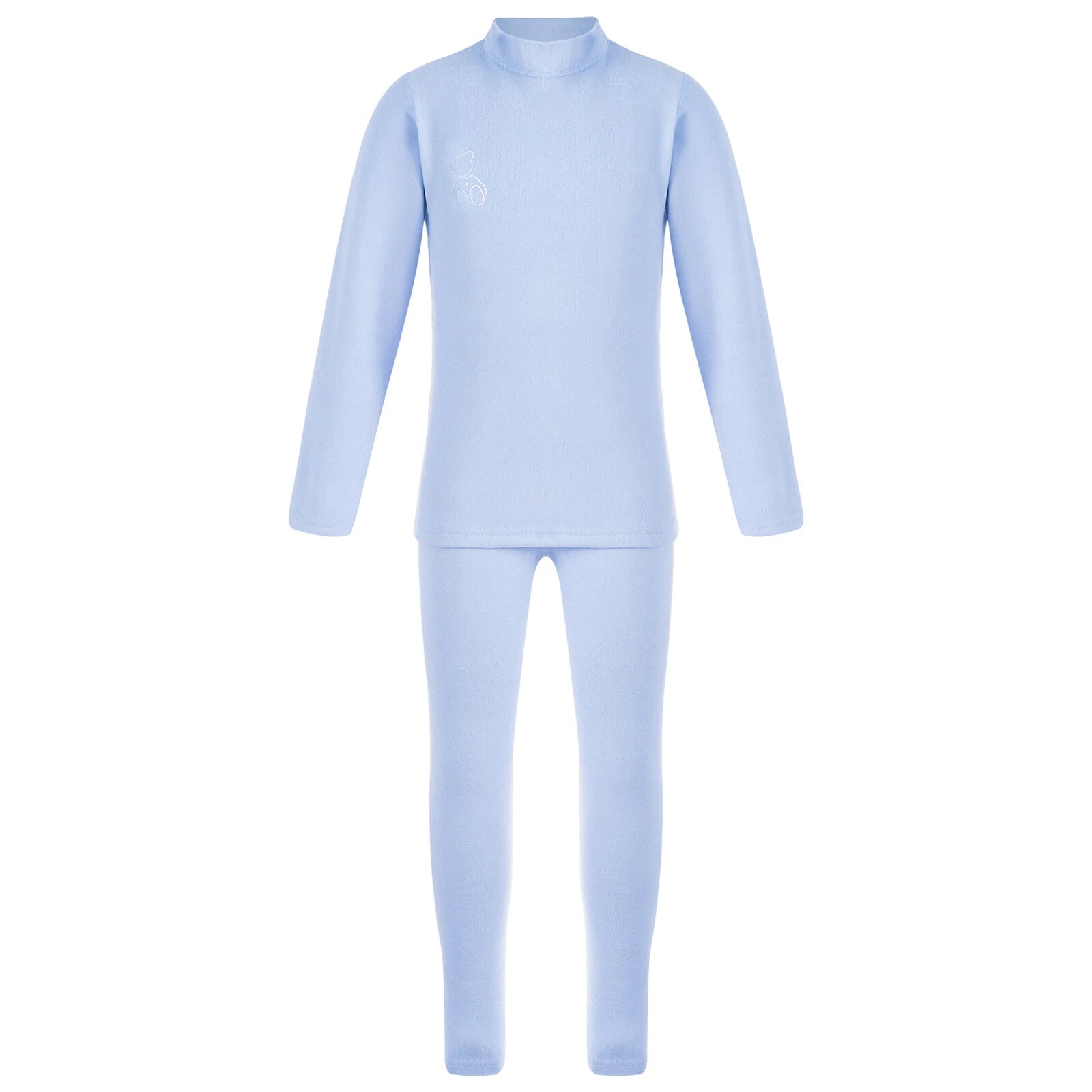 Kids Boys Girls Top Workout Tees Base Sleepwear Pajamas Set Exercise Suit Layer