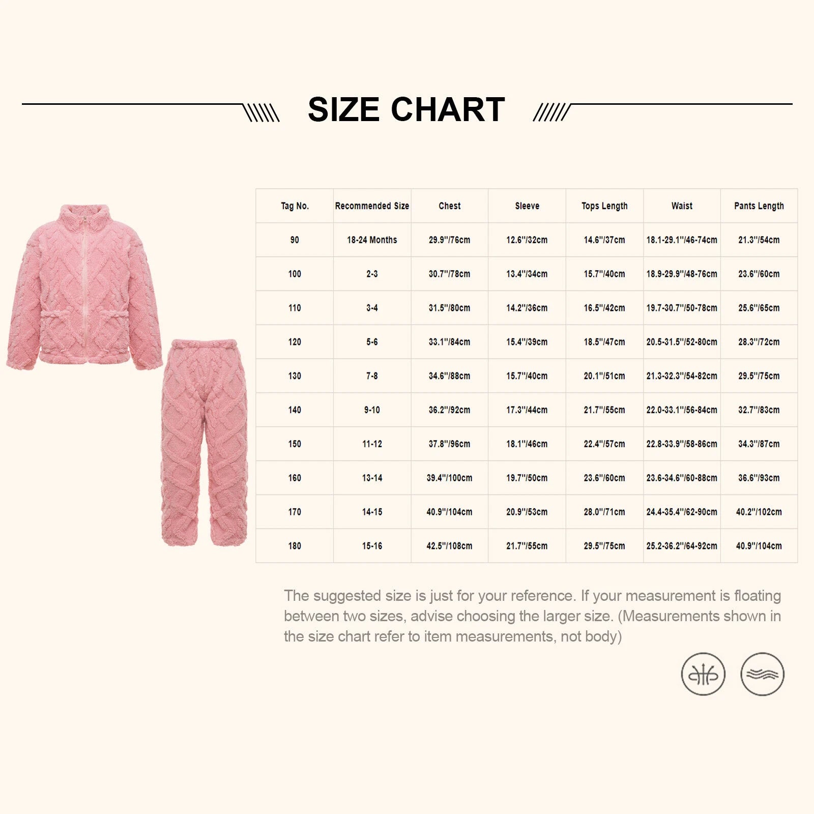 Unisex Kids Outfit Homewear Set Tops With Pants Pajamas Long Sleeve Loungewear