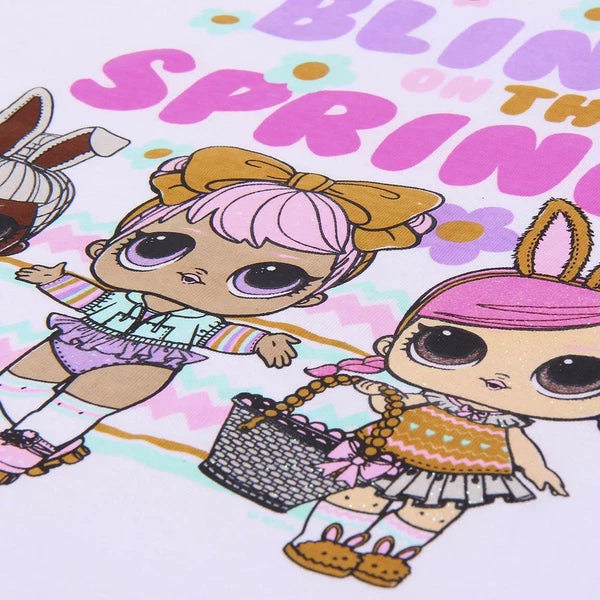 Girls LOL Surprise Character Short Pyjamas Nightwear Shorties Pjs Age 3-10 Years