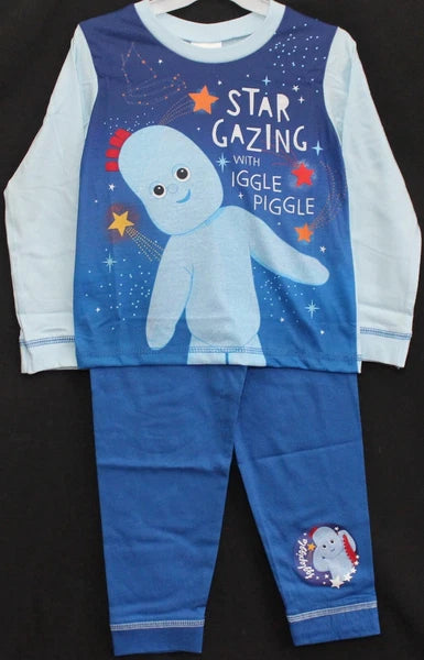 Boy's IGGLE PIGGLE Pyjamas / IN THE NIGHT GARDEN PJs - Sizes 12 months-4 years