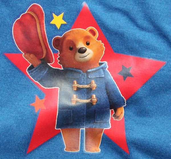 PADDINGTON BEAR Boy's Pyjamas /Blue & Red PADDINGTON PJs Sizes 18 Months-5 Years