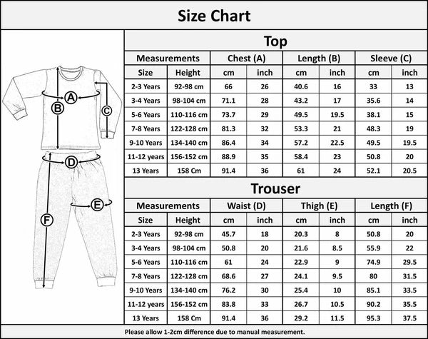 Kids Girls Pyjamas RECHARGE BATTERY Print Top Bottom Shorts Set