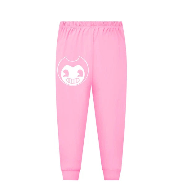 New Children's Bending and Ink Machine Pajama Top+Pants Set Birthday Gift
