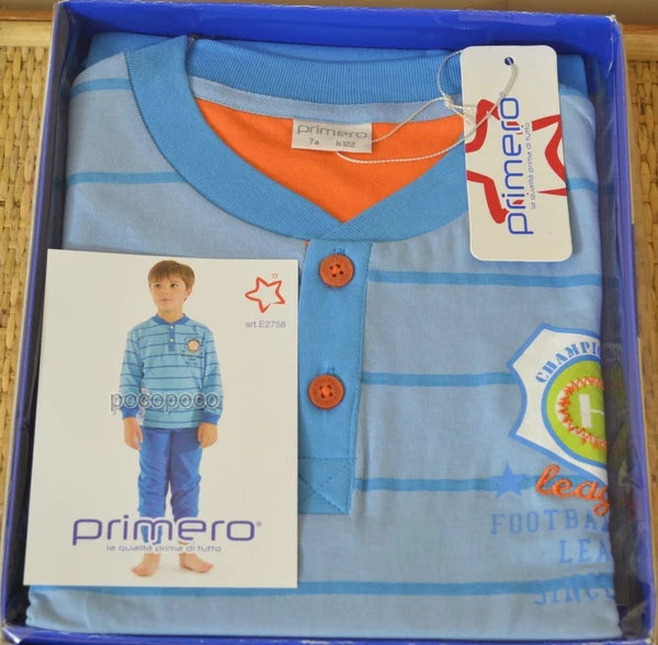Pajamas Long Sleeve Baby Cotton Primero Art. 2758