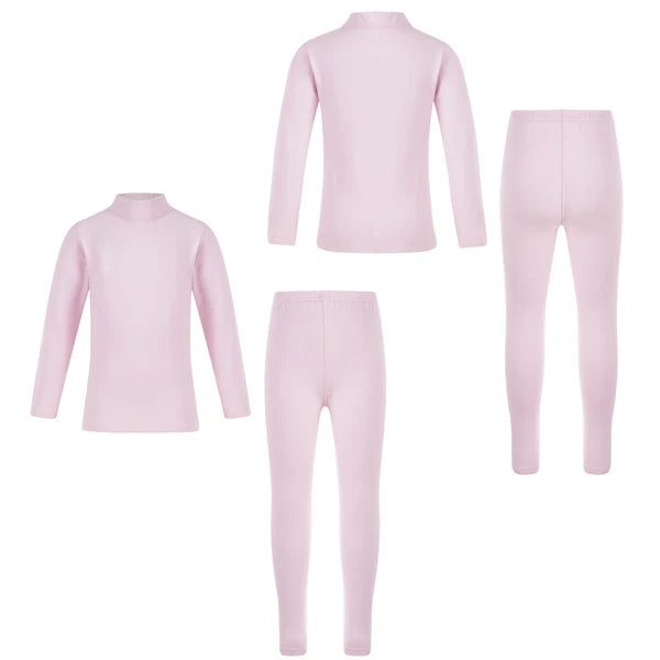 Kids Boys Girls Top Workout Tees Base Sleepwear Pajamas Set Exercise Suit Layer