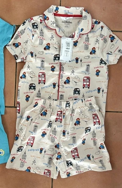 M & S Paddington Bear Pyjama set or Summer T-Shirt Set BNWT - 3 kinds