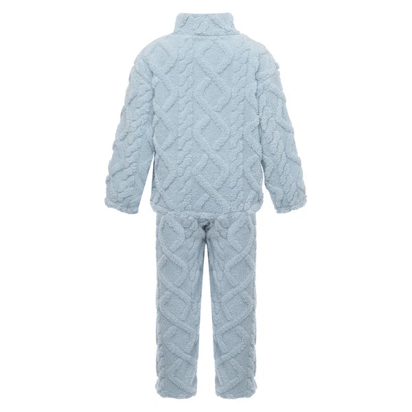 Unisex Kids Outfit Homewear Set Tops With Pants Pajamas Long Sleeve Loungewear