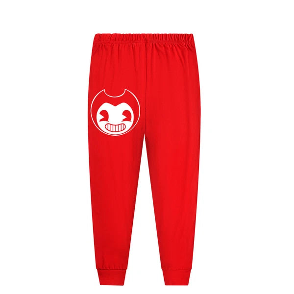 New Children's Bending and Ink Machine Pajama Top+Pants Set Birthday Gift