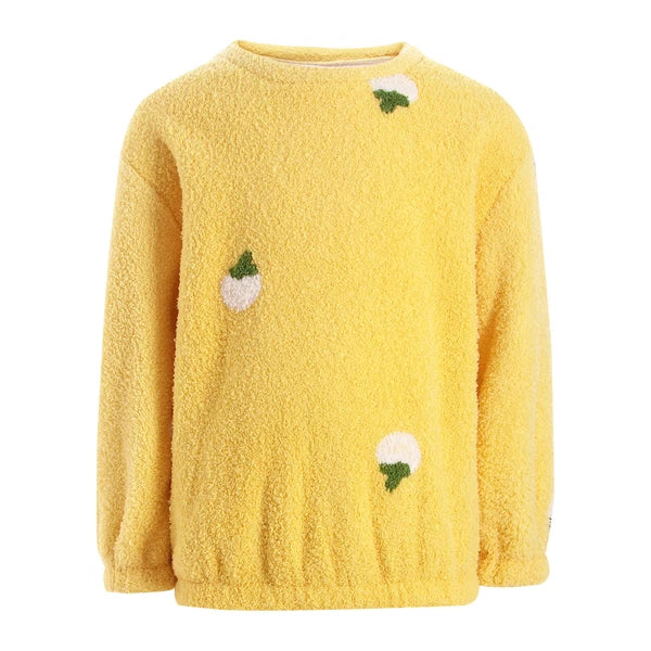 Kids Pyjamas Fleece Nightwear Elastic Waist Pyjama Set Warm 2 Piece-