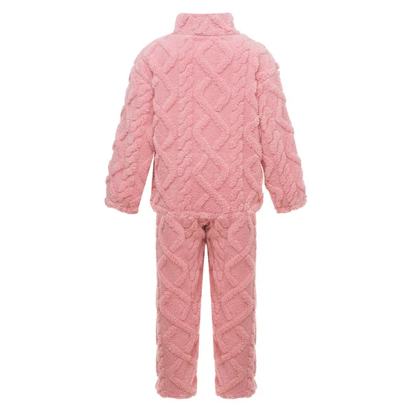 Unisex Kids Outfit Homewear Set Tops With Pants Pajamas Long Sleeve Loungewear