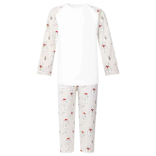 Personalised Christmas Pyjamas PJs Set  Eve Xmas Kids Children's