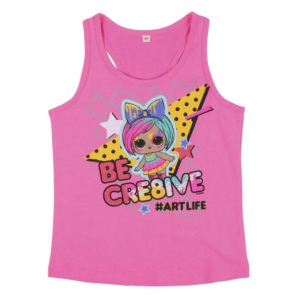 Girls LOL Surprise Character Short Pyjamas Nightwear Shorties Pjs Age 3-10 Years