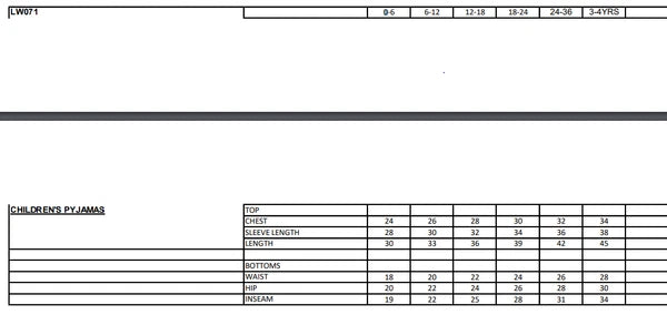 Personalised Custom Larkwood Children Pyjamas Toddler Kids Baby Nightwear LW71T