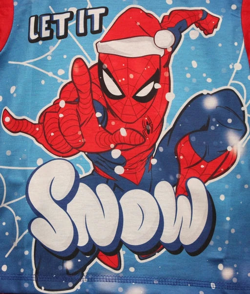 SPIDER-MAN Boy's Pyjamas/ Red & Blue SPIDEY PJs Sizes 1.5-5 Years