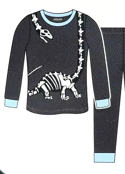 Kirkland Signature Kids' 4-PC Cotton PJ Set MULTI COLOR