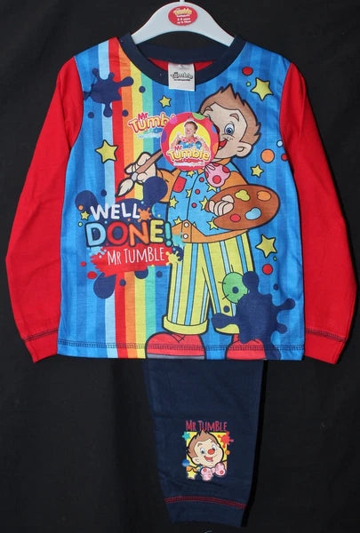 MR. TUMBLE Boy's Pyjamas/ SOMETHING SPECIAL PJs Sizes 12 months-4 years