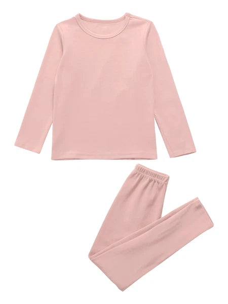 Unisex Kids Suit Bottoms Outfit Girls Set With Pants Homewear Pajamas Winter